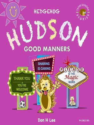 cover image of Hedgehog Hudson--Good Manners